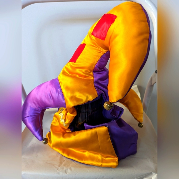 Costume -Handmade-Large-Court Jester-Top, Stockings,Pants,Hat - Picture 3 of 4